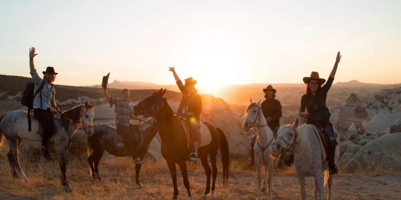 Сафари на лошадях в Каппадокии