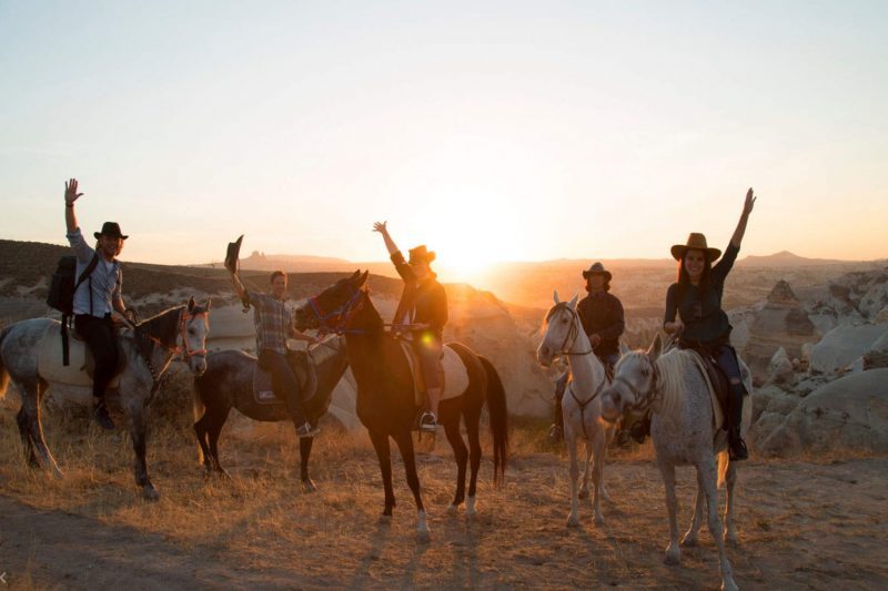 Сафари на лошадях в Каппадокии